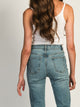 HARLOW HARLOW HIGH-RISE STRAIGHT JEAN - MID WASH - Boathouse