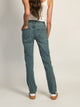 HARLOW HARLOW MID-RISE STRAIGHT JEAN - MID WASH - Boathouse