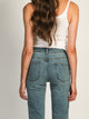 HARLOW HARLOW MID-RISE STRAIGHT JEAN - MID WASH - Boathouse