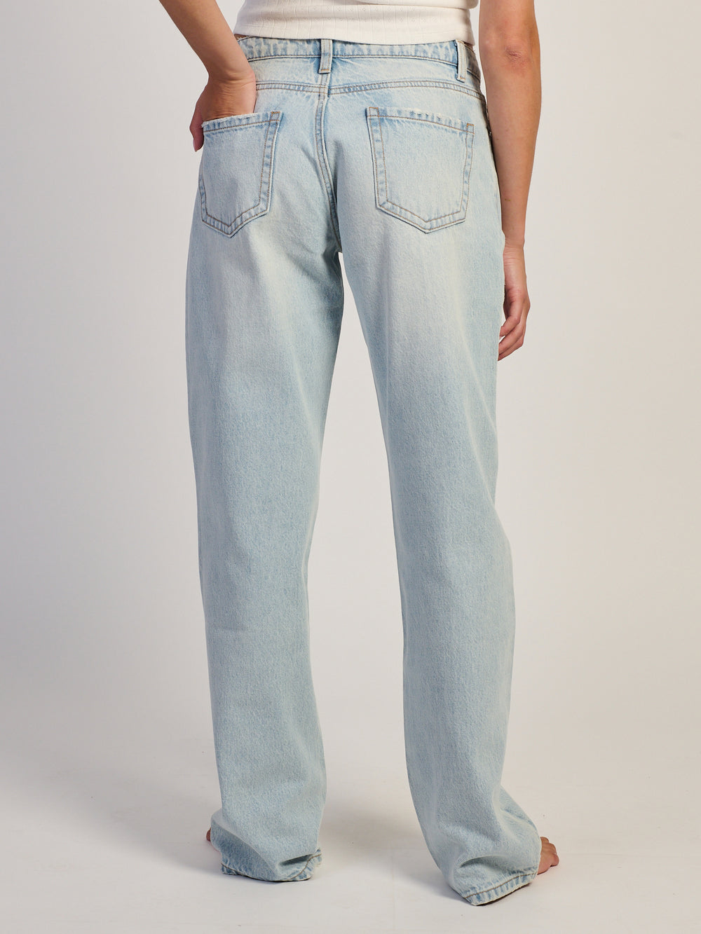 HARLOW BAGGY BOYFRIEND JEAN - LIGHT WASH DENIM