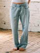 HARLOW HARLOW BAGGY JEAN - LIGHT WASH DENIM - Boathouse