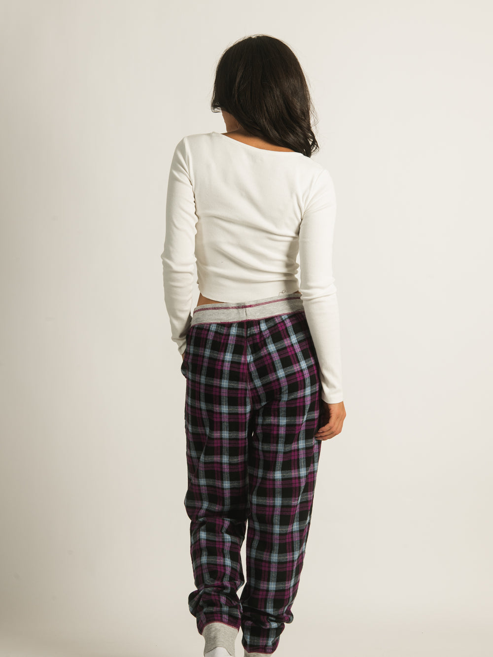 HARLOW KYLIE FLANNEL PANTS - CLEARANCE