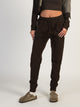 HARLOW HARLOW HIGH RISE FLEECE JOGGER - CHOCOLATE - Boathouse