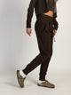 HARLOW HARLOW HIGH RISE FLEECE JOGGER - CHOCOLATE - Boathouse