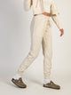 HARLOW HARLOW HIGH RISE FLEECE JOGGER - CREAM - Boathouse