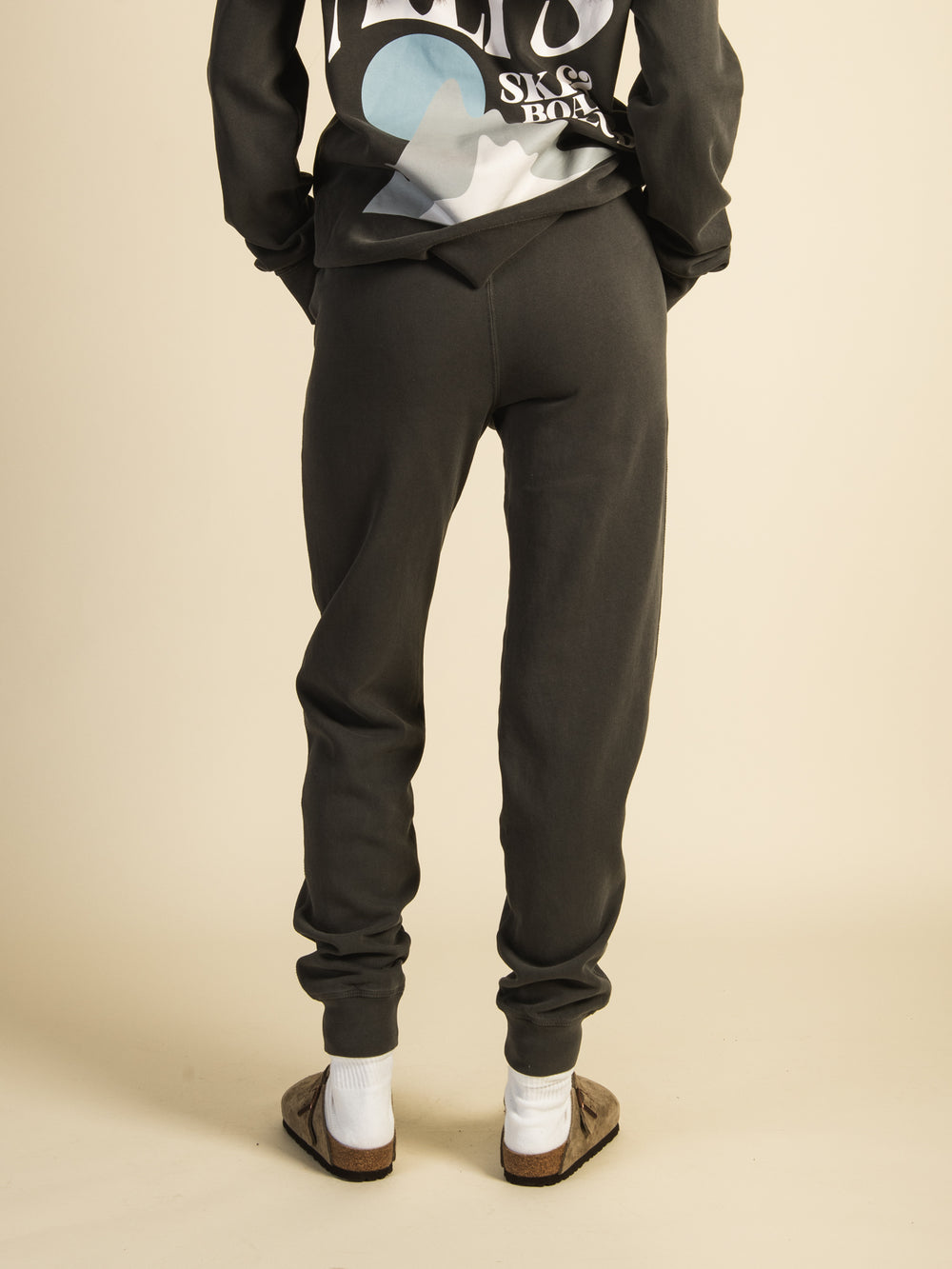 Reebok Womens' Cozy Fleece Jogger Sweatpants with Pockets