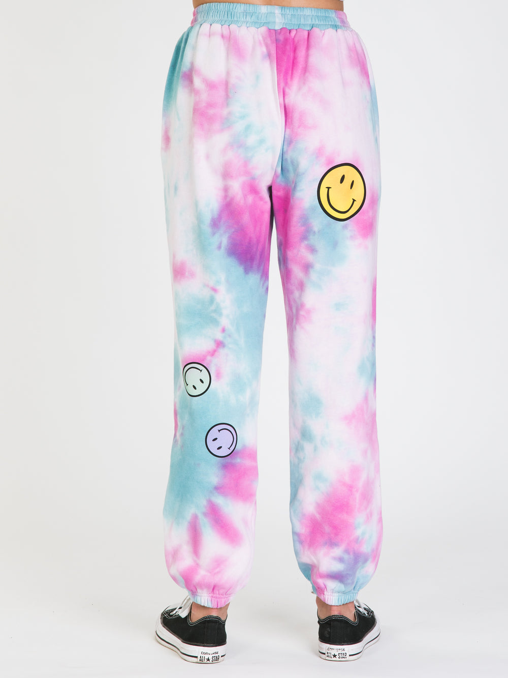 HARLOW SMILEY TIE DYE JOGGER - CLEARANCE