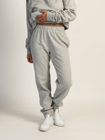 HARLOW JORDANA SWEATPANT - HEATHER GREY