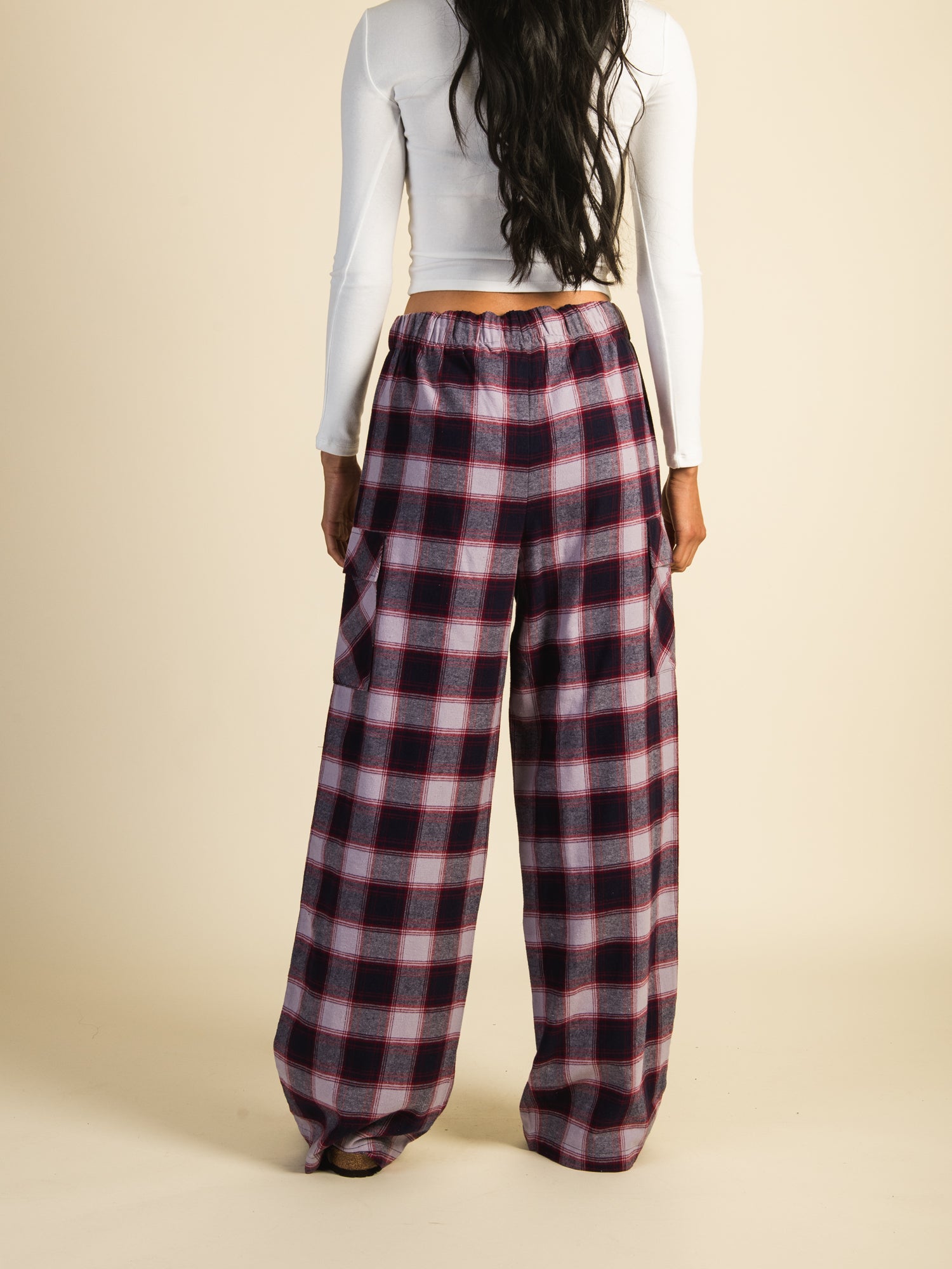 HARLOW KHLOE CARGO PANT - LILAC CLEARANCE
