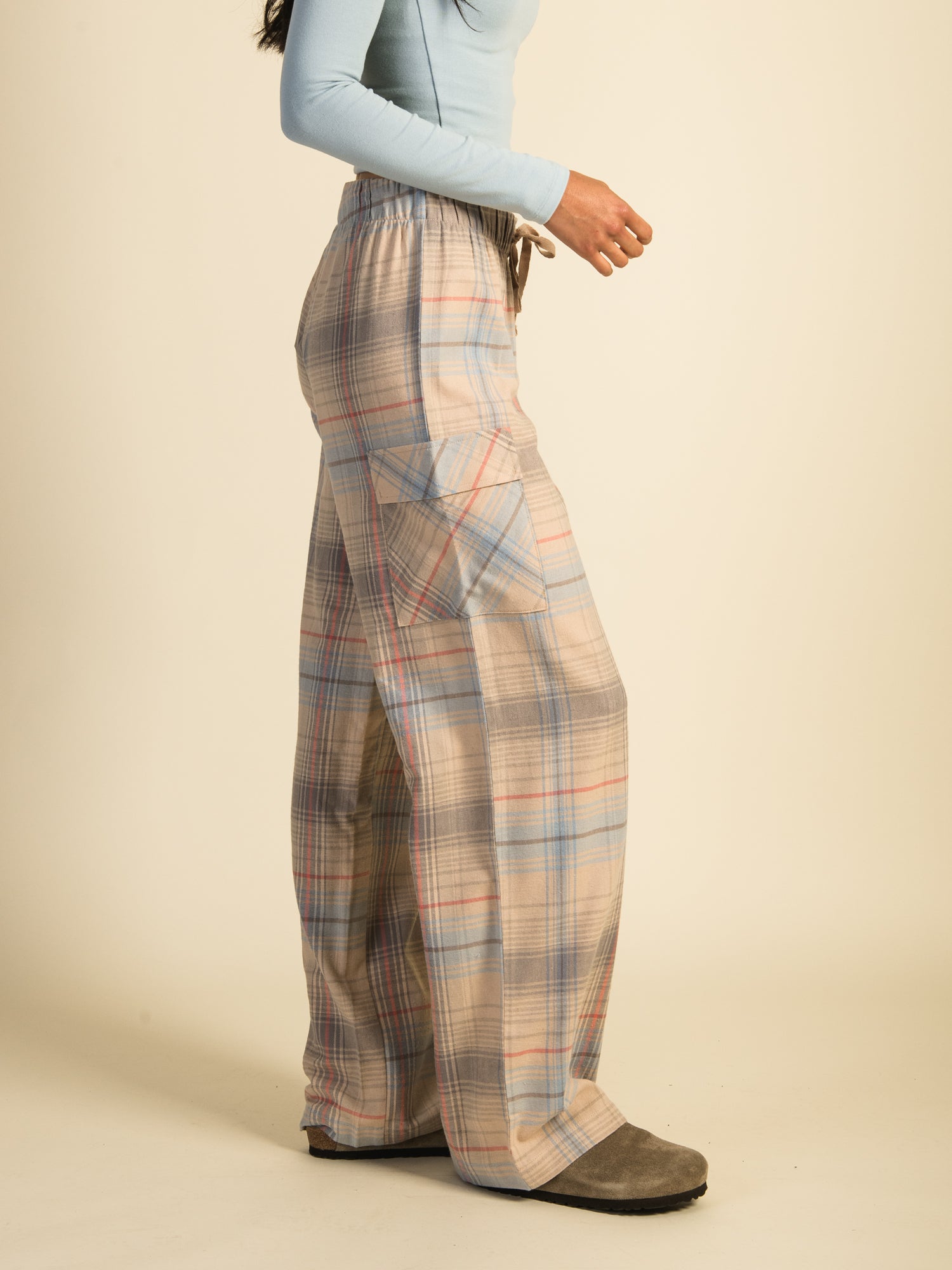 HARLOW KHLOE CARGO PANT - SAND CLEARANCE
