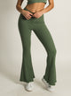 HARLOW HARLOW RIBBED FLARE PANT  - CLEARANCE - Boathouse