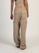 HARLOW HARLOW ANDI CARGO SWEATPANTS - MOCHA - Boathouse