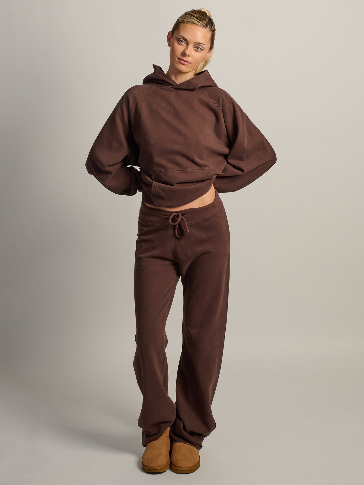 HARLOW SAVANNAH PANT - BROWN