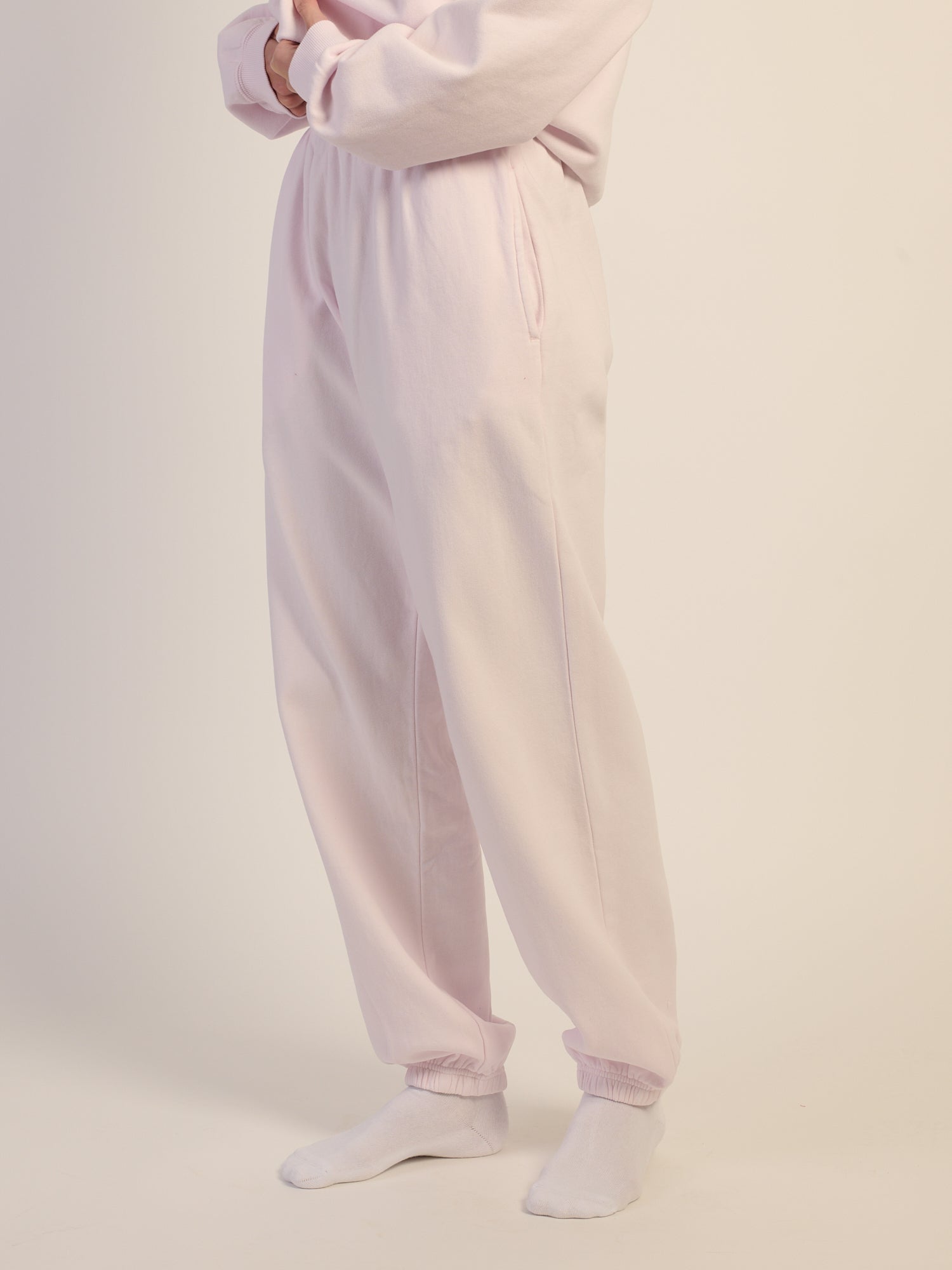 HARLOW BEAU SWEATPANT - BABY PINK