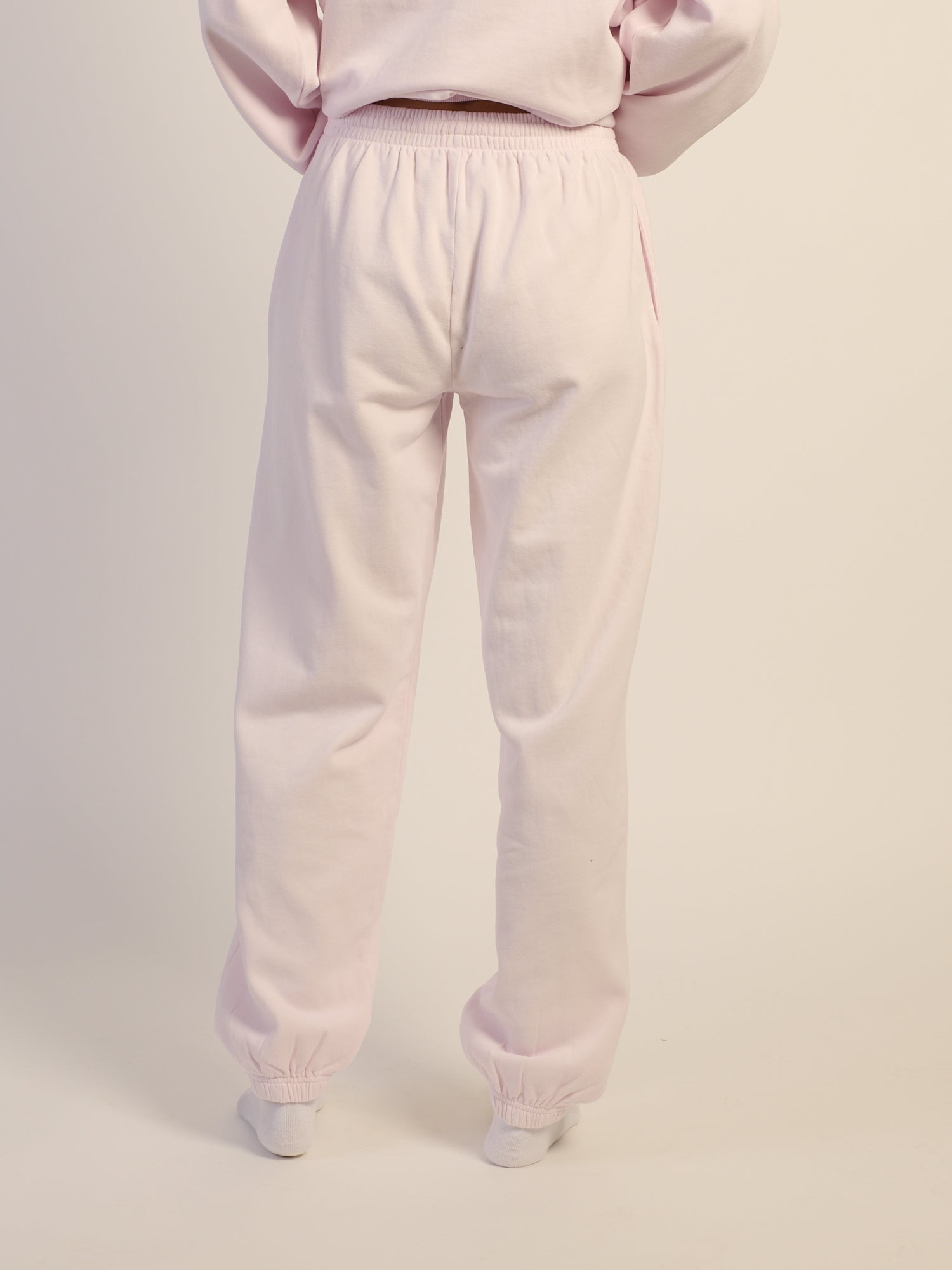 PANTALON DE SURVÊTEMENT HARLOW BEAU - ROSE BÉBÉ