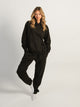 HARLOW HARLOW JORDANA RELAXED SWEATPANT - BLACK - Boathouse
