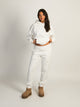 HARLOW HARLOW JORDANA RELAXED SWEATPANT - OFF WHITE - Boathouse