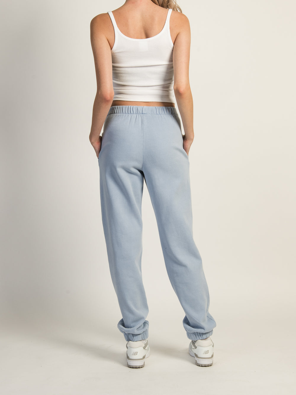 HARLOW JORDANA RELAXED SWEATPANT - BABY BLUE