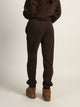 HARLOW HARLOW JORDANA RELAXED SWEATPANT - CHOCOLATE - Boathouse