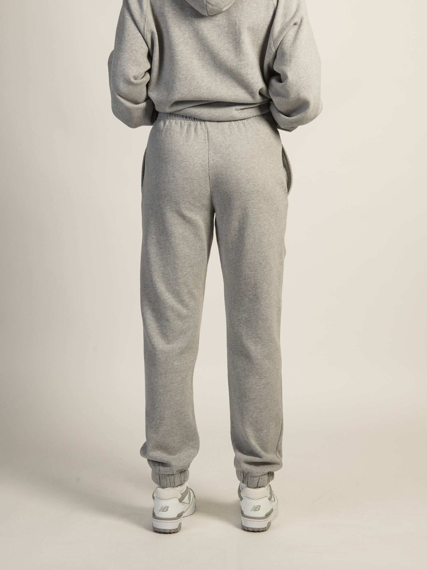 HARLOW JORDANA RELAXED SWEATPANT - HEATHER GREY CLEARANCE