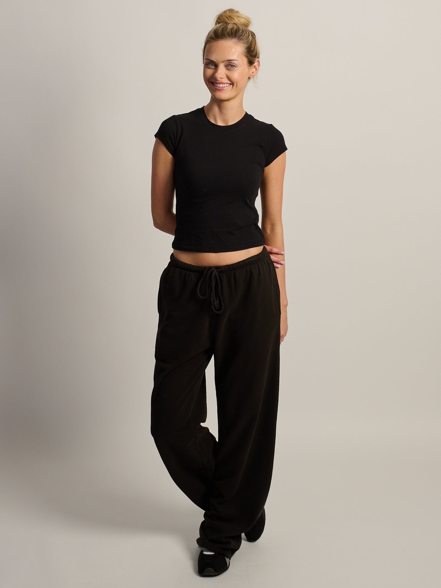 HARLOW STELLA PANTALON DE SWEAT À JAMBE DROITE