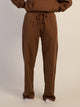 HARLOW HARLOW STELLA STRAIGHT LEG SWEATPANT - CHOCOLATE - Boathouse