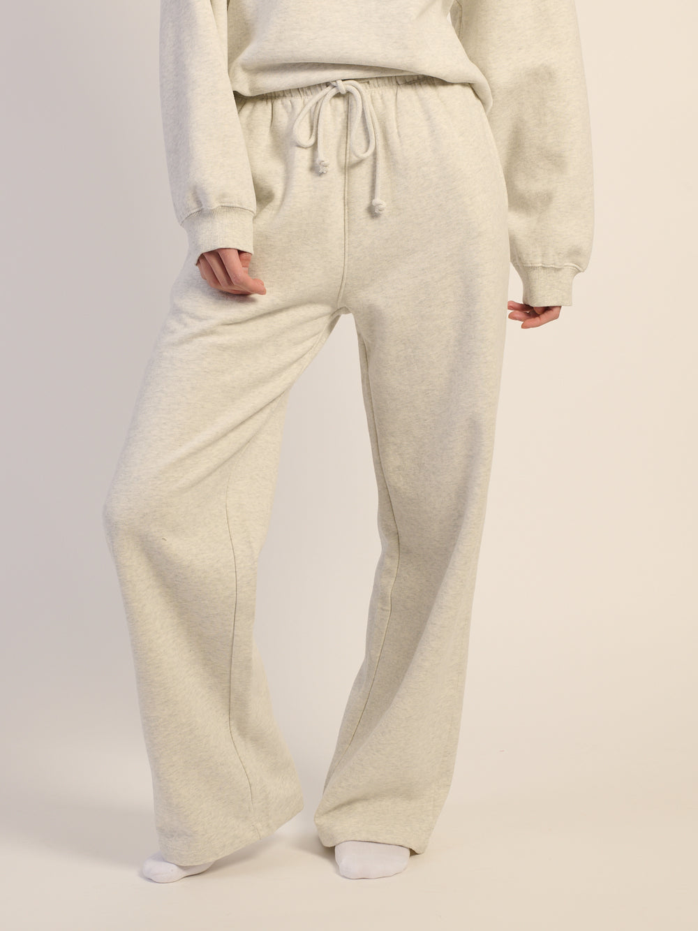 HARLOW STELLA STRAIGHT LEG SWEATPANT CLOUD