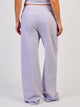 HARLOW HARLOW ACTIVE STELLA STRAIGHT LEG SWEATPANT - LILAC - Boathouse