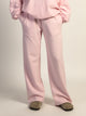 HARLOW HARLOW STELLA STRAIGHT LEG SWEATPANT - LIGHT PINK - Boathouse