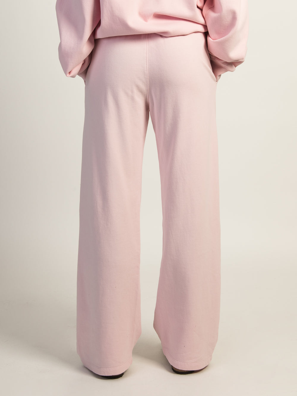 PANTALON DE SURVÊTEMENT À JAMBE DROITE HARLOW STELLA - ROSE CLAIR