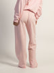 HARLOW STELLA STRAIGHT LEG SWEATPANT - LIGHT PINK