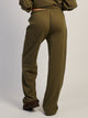 HARLOW STELLA STRAIGHT LEG SWEATPANT - OLIVE