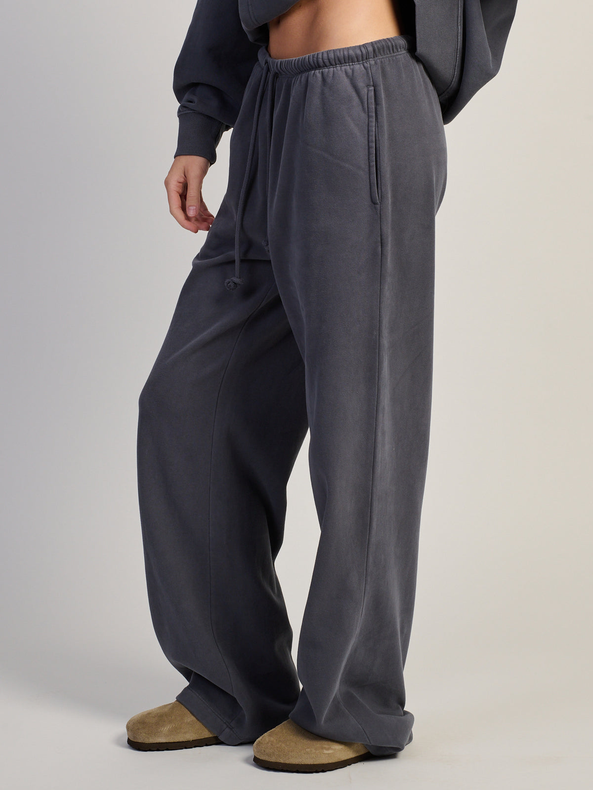 PANTALON HARLOW STELLA À JAMBE DROITE - STORM