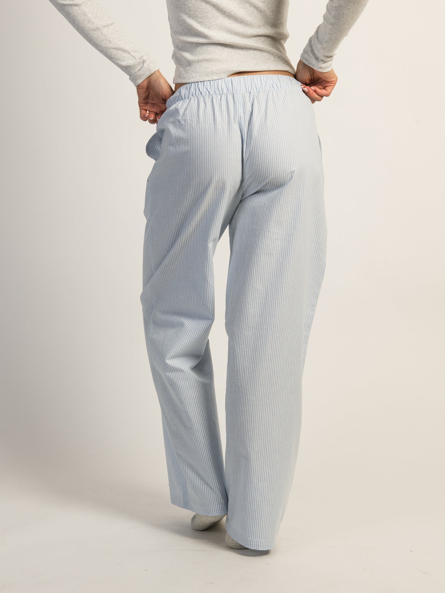 HARLOW TAYLOR PANT - PINSTRIPE