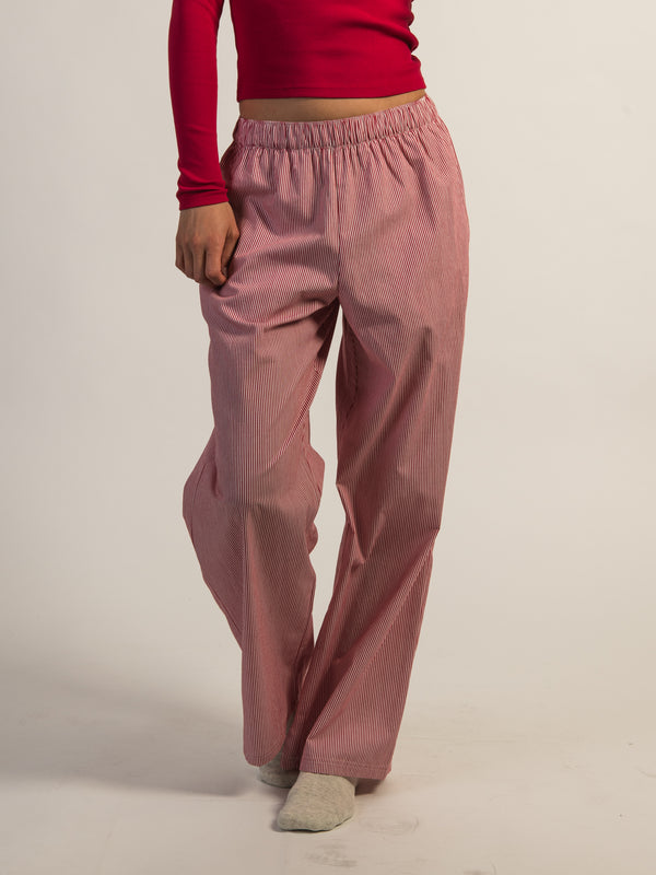 HARLOW TAYLOR PANT - RED