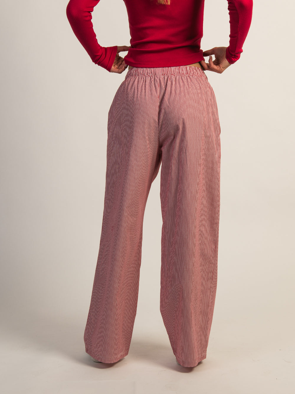 HARLOW TAYLOR PANT - RED