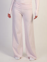 HARLOW ESSENTIALS FOLDOVER PANT - BABY PINK