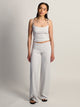 HARLOW HARLOW ESSENTIAL FOLDOVER WIDE LEG PANT - CLOUD - Boathouse