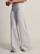 HARLOW HARLOW ESSENTIAL FOLDOVER WIDE LEG PANT - CLOUD - Boathouse
