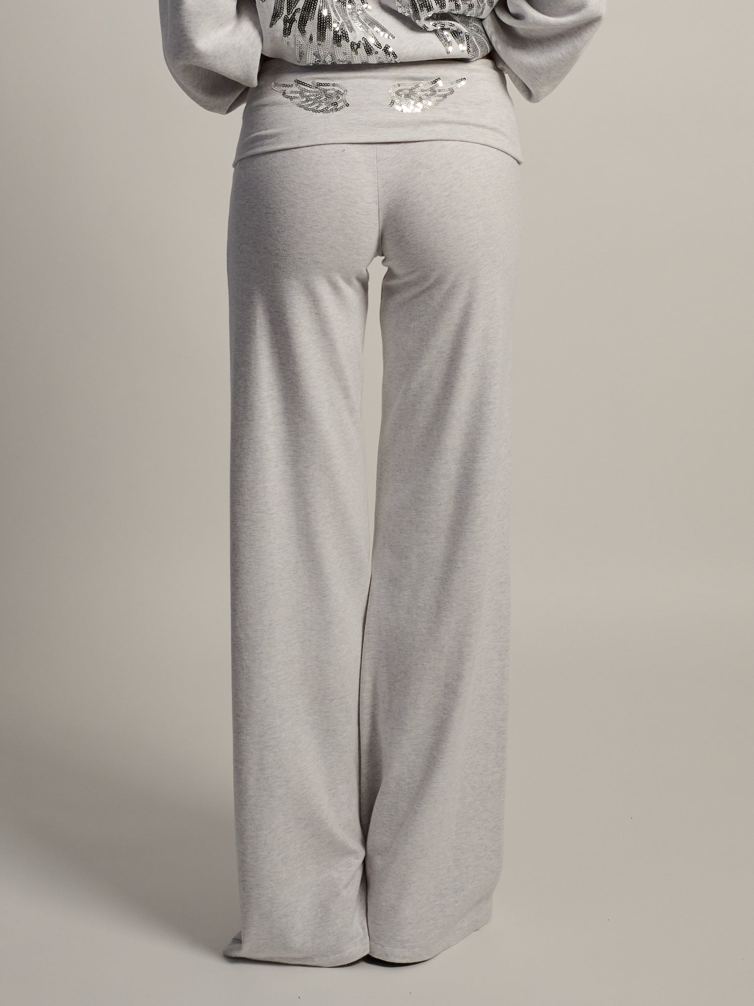 HARLOW CANDICE FOLDOVER PANT - CLOUD