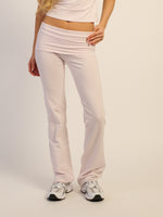 HARLOW ESSENTIAL FOLDOVER PANT - BABY PINK