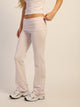 HARLOW HARLOW ESSENTIAL FOLDOVER PANT - BABY PINK - Boathouse