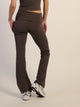 HARLOW HARLOW ESSENTIAL FOLDOVER PANT - CHARCOAL - Boathouse