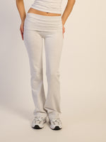 HARLOW ESSENTIAL FOLDOVER PANT - CLOUD