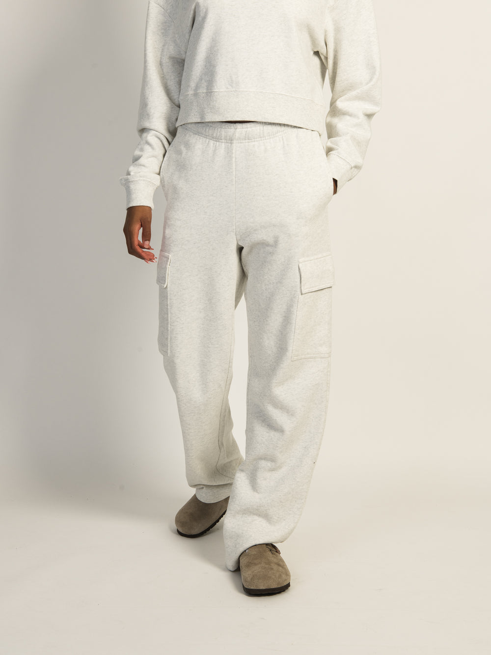 SWEATPANT CARGO HARLOW ANDI - CLOUD