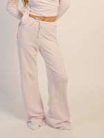 HARLOW PALOMA KNIT PANT - ROSE