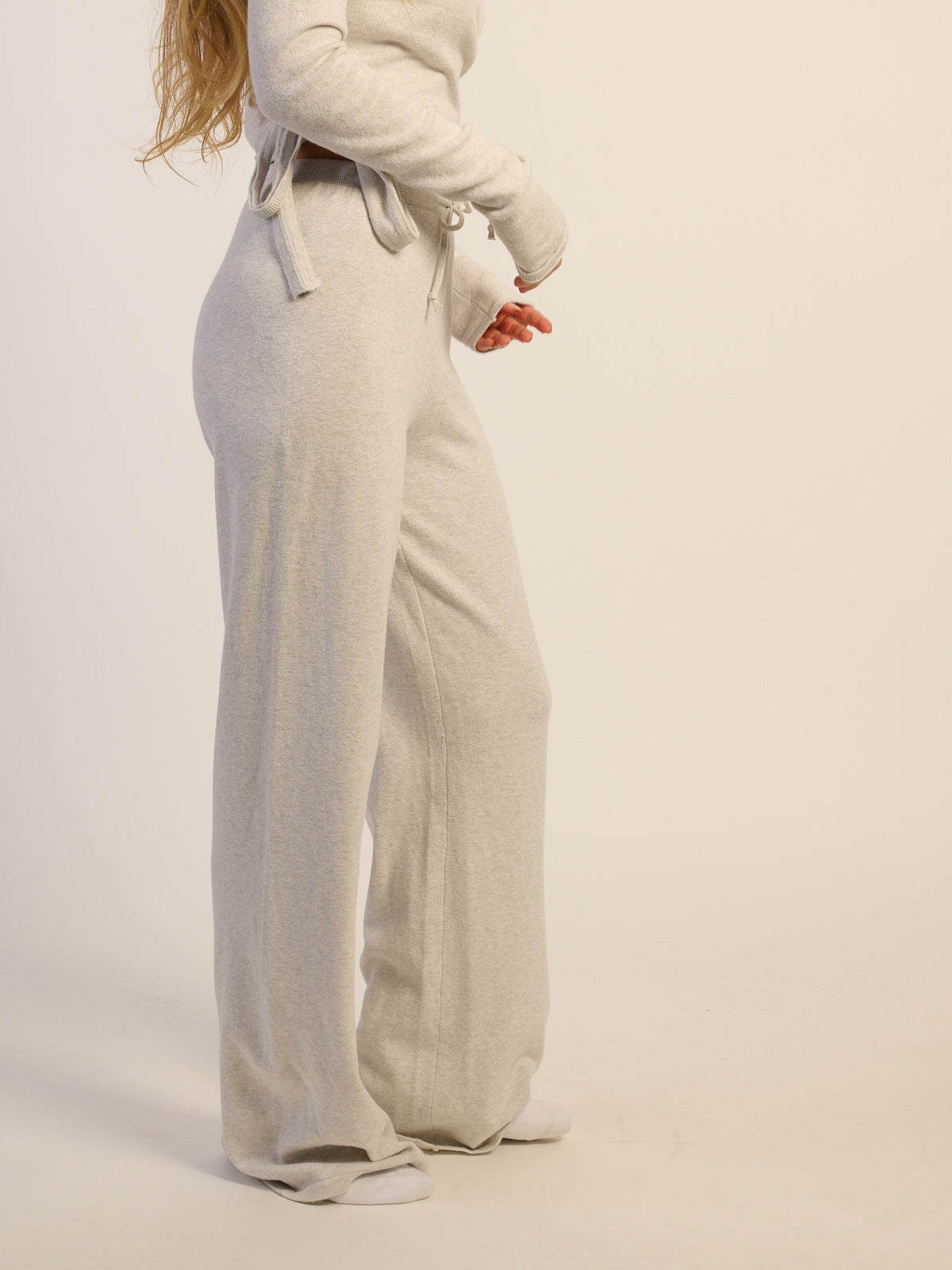 HARLOW PALOMA KNIT PANT - CLOUD