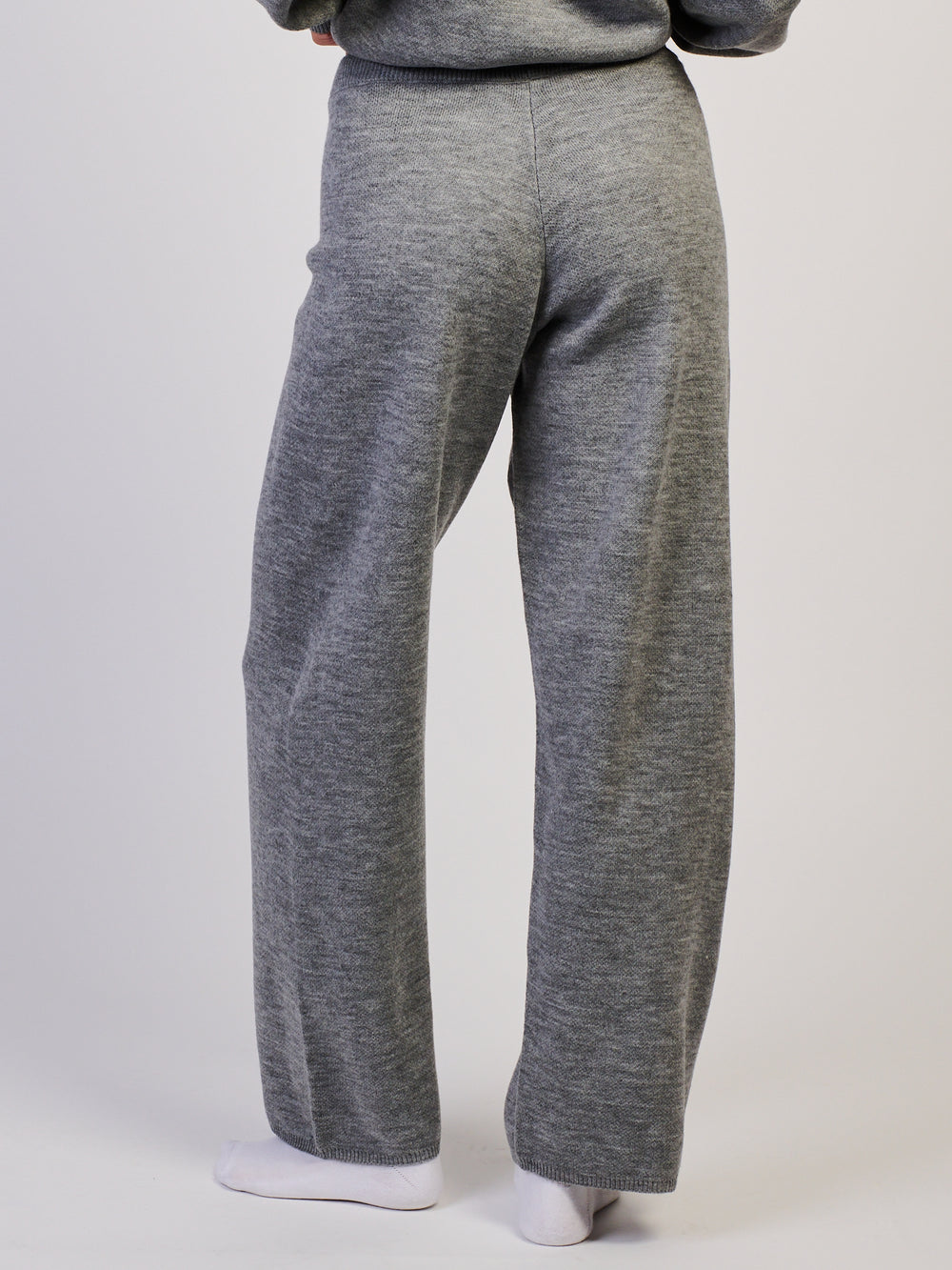 HARLOW HARLOW STORMI KNIT PANT - HEATHER GREY - Boathouse