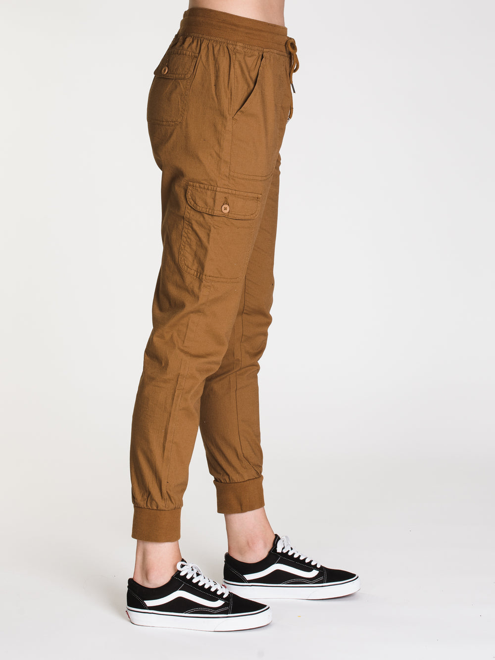 WOMENS CARGO JOGGER - CAMEL - CLEARANCE