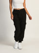 HARLOW HARLOW JAMIE CARGO JOGGER - BLACK - Boathouse